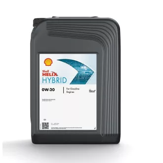   SHELL Helix Hybrid 0W-20, Motorolaj, 20 l ; API SP; Ilsac GF-6A