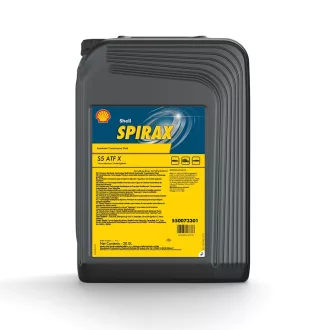   SHELL Spirax S5 ATF X, Hajtóműolaj és automataváltó olaj, 20 l Spec.: Allison C-4 , Aisin JWS 3309 , JASO 1-A , JASO 2A-02 , Ford Mercon , Ford Mercon V , GM Dexron I , GM Dexron II , GM Dexron III , Toyota T III , Toyota T IV 