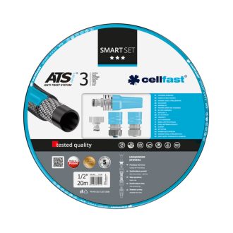   CELLFAST Locsolótömlő 3 rétegű SMART SET 1/2&quot  20 m (K) (13-190)