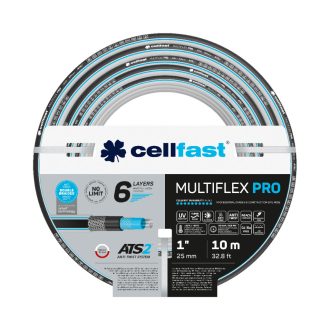   CELLFAST Locsolótömlő 6 rétegű MULTIFLEX ATSV 1&quot  10 m (13-830)