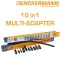 Ablaktörlő lapát flexibilis flat multi 750mm / 30" 10 adapterrel Denckermann vm ablaktörlölapát (139040)