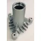 Husqvarna, Craftsman késagy öntvény tengely burkolat 3x csavar rögzítés, tárcsa agy tengely burkolat 138,6 mm  128774, 532 12 87-74 (16-05001)