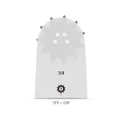 Oregon láncvezető 3/8-1,6mm, 60 szem, 16"-40 cm, 4 szegecses Stihl AdvanceCut™ (163SFHD025)