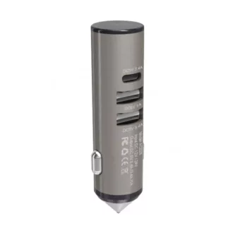   Szivargyújtó töltő 2 usb, 1 usb-c 3,4a 30213felszerelés * (166196)