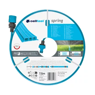 CELLFAST Esőztetőcső Spring 1/2&quot  7,5 m (19-021N)