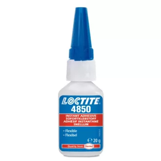   Loctite 4850 - rugalmas, közepes viszkozitású pillanatragasztó - 20 g (1920907)
