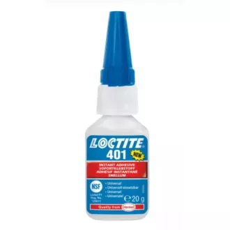   Loctite 401 - általános felhasználású, pillanatragasztó - 20 g (1922764)
