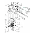 Cub Cadet Ékszíj XT1 + XT2 gyűjtős traktorhoz, meghajtáshoz (19A1312A603)