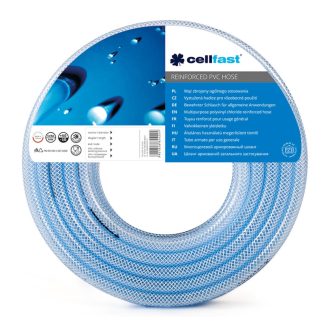   CELLFAST Technikai tömlő megerősített PVC, többcélú 25,0 x 4,5 mm 50 m (20-109)