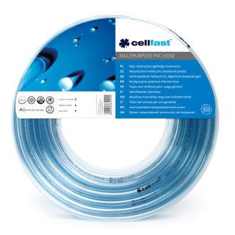   CELLFAST Technikai tömlő PVC, többcélú 6,0 x 1,5 mm 50 m (20-402)