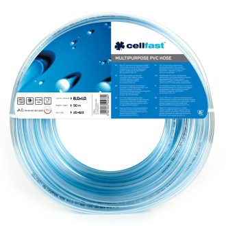   CELLFAST Technikai tömlő PVC, többcélú 8,0 x 1,0 mm 50 m (20-423)