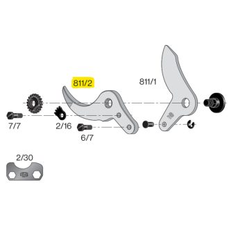 Ellenpenge FELCO 811 egyenes (20-811/2)