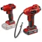 Einhell CE-AP 18+CE-CC 18+2,0 Ah Kit akkus pumpa és kompresszor szett (2070111)