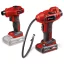 Einhell CE-AP 18+CE-CC 18+2,0 Ah Kit akkus pumpa és kompresszor szett (2070111)