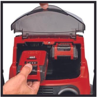   Einhell TP-VC 36/30 S Auto - Solo akkus száraz-nedves porszívó (2347143)