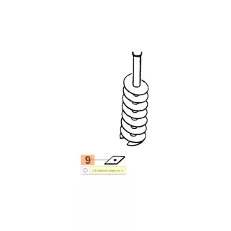   Oleo-Mac Fúrószár kés MTL 40,50,51,81,85 - 10cm (24-375100092A)