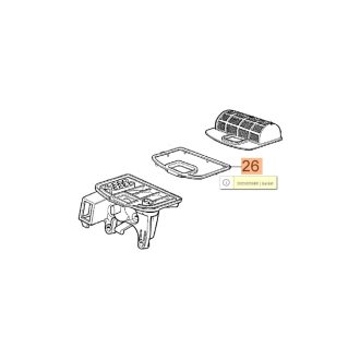   Oleo-Mac légszűrő levegőszűrő tömítés 936,937,940,940C,941C,941CX,GS370,410C,410CX  (24-50050056)