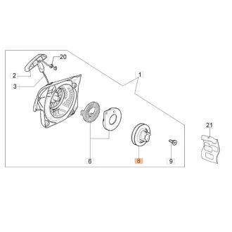 Oleo-Mac kötéltárcsa GS 440 (24-50230045)