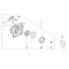 Oleo-Mac kötéltárcsa GS 440 (24-50230045)