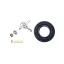 Oleo-Mac Szimmering (főtengely) 12x22x5.5 - 936,937,940,941C,GS410,GSH-MTH 400 - L66150874 - 24-3050022 (24-50272004)