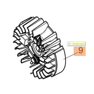 Oleo-Mac Lendkerék (24-50310009)