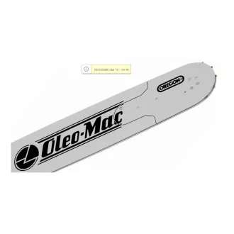   Oleo-Mac láncvezető láncfűrészhez .325x1,3, 72 szem, 18"-45 cm (24-50310206)