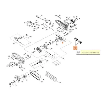   Oleo-Mac Szénkefe láncfűrészhez, pár GS180E,GS200E (24-51030147)