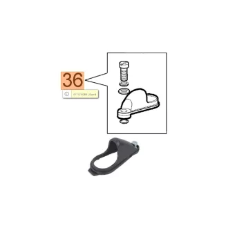   Oleo-Mac gyertya védő a kuplungháznál 746,753,755 - 61112162 ( 24-61042004 )