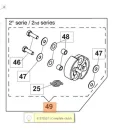Oleo-Mac Kuplung komplett (24-61370557)