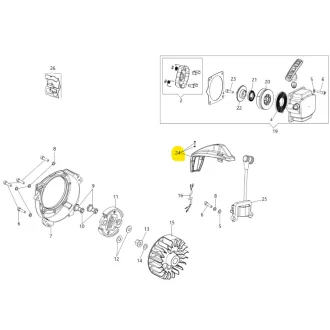 Oleo-Mac Gyertya védő BCH 40, 400T (24-61450085)