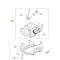 Oleo-Mac üzemanyagtank BCH 400 T, S, BP (24-61452050)