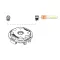 Oleo-Mac adapter csavar, anyás M10 x 1.25 LHF (24-63120041)