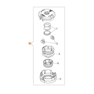 Oleo-Mac Load&Go Damilfej, 103 mm átmérő (24-63149001)