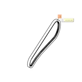   Oleo-Mac Ékszíj MH 197-198 RK, kapálógéphez (K 800 HC ) 17x940 Li (24-L66150932)