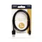 Adatkábel usb-c1m fekete 55550bk-1 (266547)
