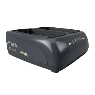 STIGA dupla akkumulátortöltő EC 415 D (277020208/ST1)