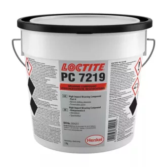   Loctite PC 7219 - kétkomponensű, gumi őrleménnyel szívósított, kerámiatöltésű, epoxi bevonóanyag - 1 kg (2979654)