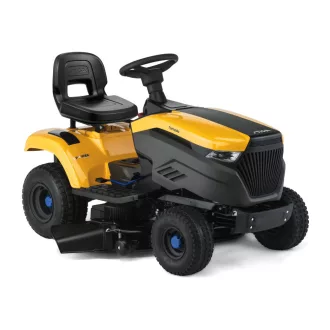   STIGA akkumulátoros oldalkidobós fűnyíró traktor TORNADO 398e 98 cm (2T0660481/ST2)
