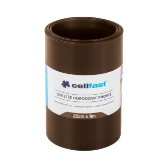 CELLFAST Ágyasszegély egyenes 10 cm x 9 m fekete (30-231H)