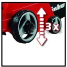 Einhell GC-SA 1231/1 elektromos talajlazító és gyepszellőztető (3420640)