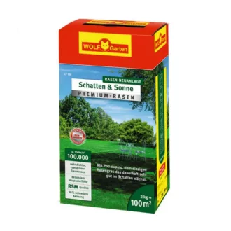   Wolf-Garten Árnyéktűrő prémium fűmag SP 100 -100m2 (3820850)