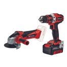 Einhell TE-TK 18/2 Li Kit (CD+AG)akkus szerszámgép szett (4257240)