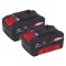 Einhell 2x 4,0 Ah Power X-Change Twinpack2 db akkumulátor (4511489)