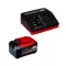 Einhell 5,2 Ah 18V Power X-Change & 4A Fastcharger Starter-Kitakku+töltő (4512114)