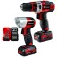 Einhell TE-CD 12/1 Li +22+CL (2x2.0Ah) akkus csavarozó szett, 30 Nm (4513598)