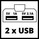 Einhell TC-CP 18 Li USB - Solo akkus USB töltő (4514120)