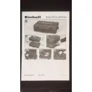 Einhell E-Case S-F habszivacs betéttel prémium koffer (4540019)