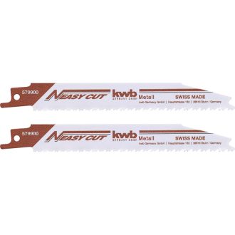   KWB EASY CUT orrfűrészlapok, fémmegmunkálás, bimetál Vékony és vastag fémek, tiszta vágás 49579900 (49571050)
