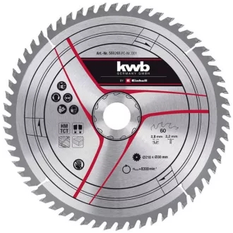Einhell Fűrészlap 216x30x2,4 60 fogas kör (49588261)
