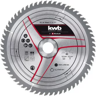 Einhell Fűrészlap 254x30x3,2 60 fogas kör (49589561)
